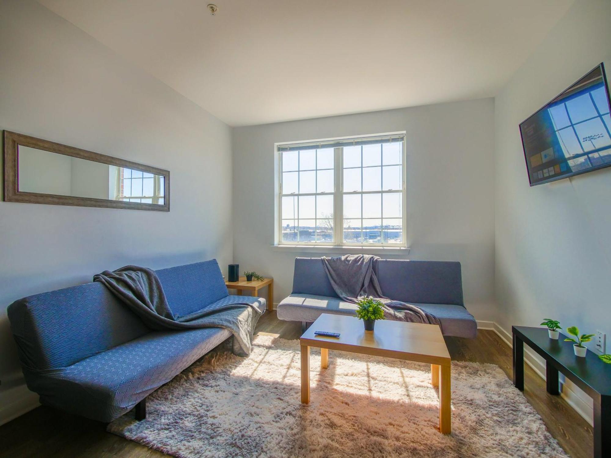 Mins To Nyc, Exceptional Modern 2Bedroom Apt Jersey City Bagian luar foto